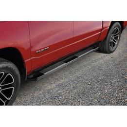 Sidesteps schwarz Mopar flach