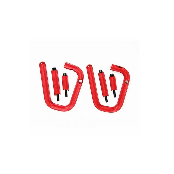 Haltegriffe vorne Wildboar-Style rot
