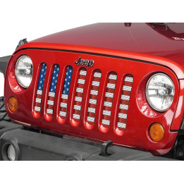 Kühlergrilleinlagen "US-Flagge" für original Grill Redrock