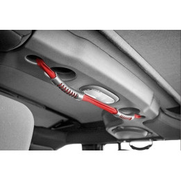 Dual Haltegriff hinten rot Ruggedridge