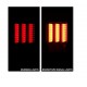Heckleuchten-SET LED rot / klarglas mit Laufblinker (US-Wrangler)