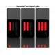 Heckleuchten-SET LED rot / klarglas mit Laufblinker (US-Wrangler)