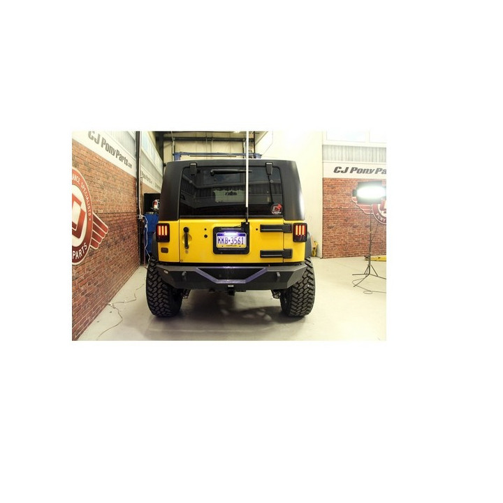 Heckleuchten-SET LED rauchglas mit Laufblinker (US-Wrangler)