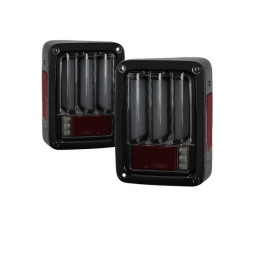 Heckleuchten-SET LED rauchglas mit Laufblinker (US-Wrangler)