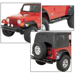Quadratec Mega-Combo Package für Wrangler YJ & TJ