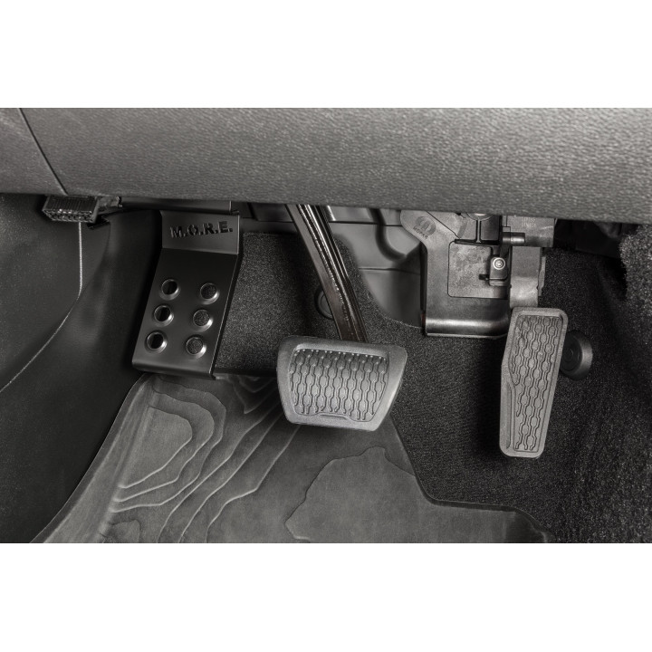 Dead-Pedal Fussraste schwarz Mountain Off-Road
