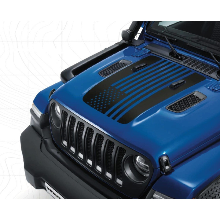 Decal Motorhaube "US Flag" Mopar