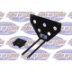 Kennzeichenhalter (abnehmbar) STONSHO Wrangler mit Anniversary Stossstange