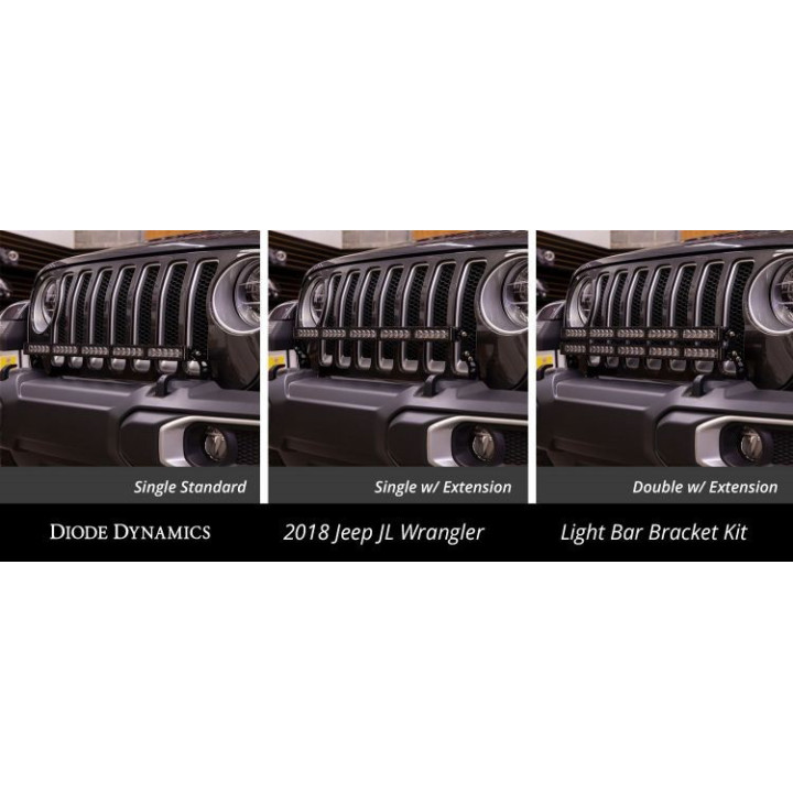 LED Lighbar-Kit inkl. Halter Wrangler JL
