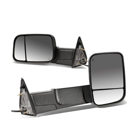 Trailer-Mirror Upgrade Package chrom (elektrisch, beheizt & Seitenblinker) TrailFX