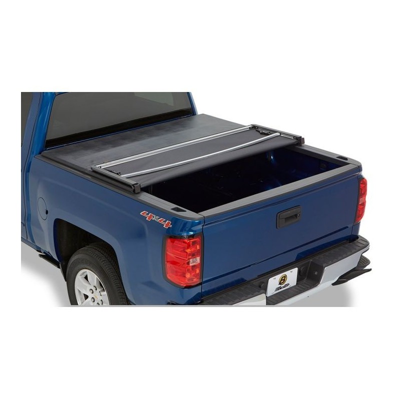 Copertura Cassone BESTOP EZ Fold Tonneau Per Pick-up – Pieghevole 3 Ante, Installazione Rapida In 5 Minuti, Vinile Antigraffio