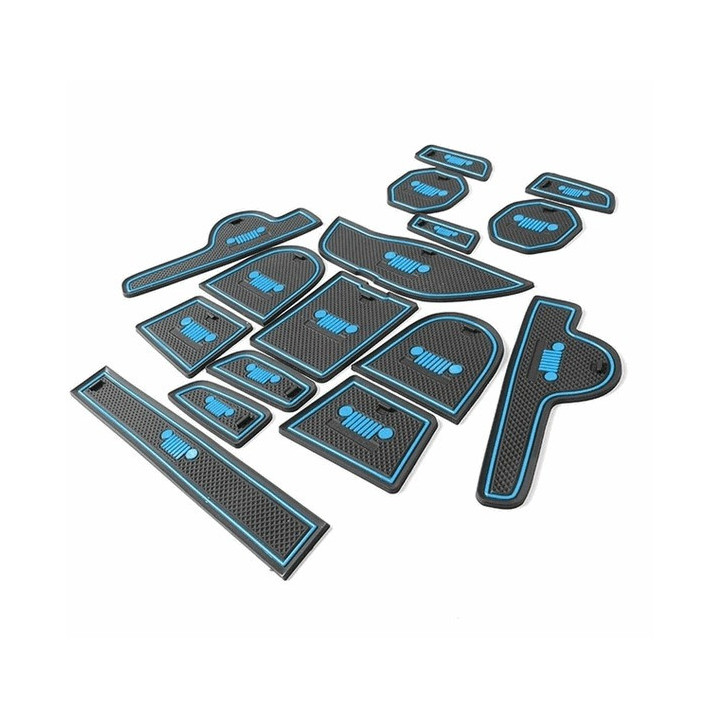 Rubber-Pad Set (16-Teilig) Jeep Renegade in verschiedenen Farben