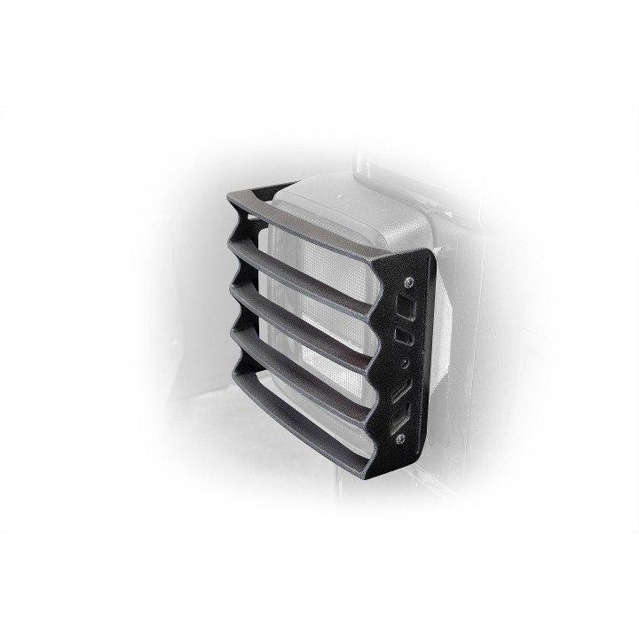 Lampengitter hinten schwarz DV8