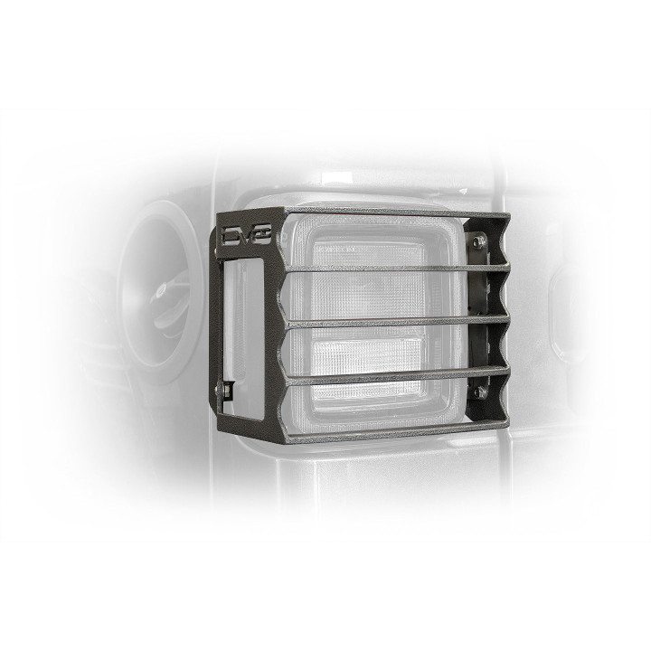Lampengitter hinten schwarz DV8