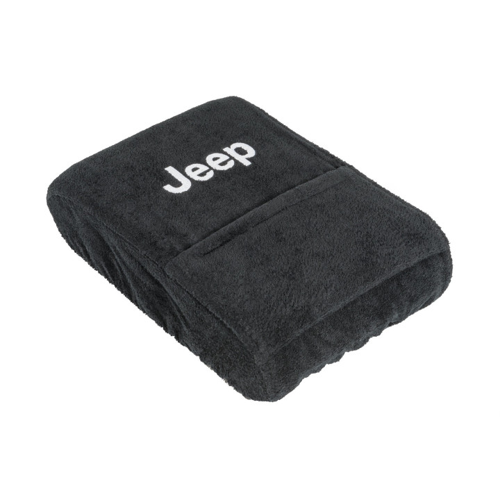 Mittearmlehnen-Bezug mit Jeep-Logo und Aufbewahrungstasche