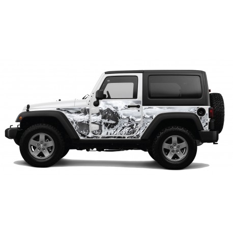 Magnet-Folie "Mek Magnet" mit verschiedenen Motiven Wrangler 2-Door