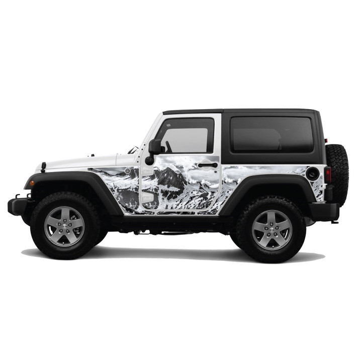 Magnet-Folie "Mek Magnet" mit verschiedenen Motiven Wrangler 2-Door