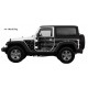 Magnet-Folie "Mek Magnet" mit verschiedenen Motiven Wrangler 2-Door