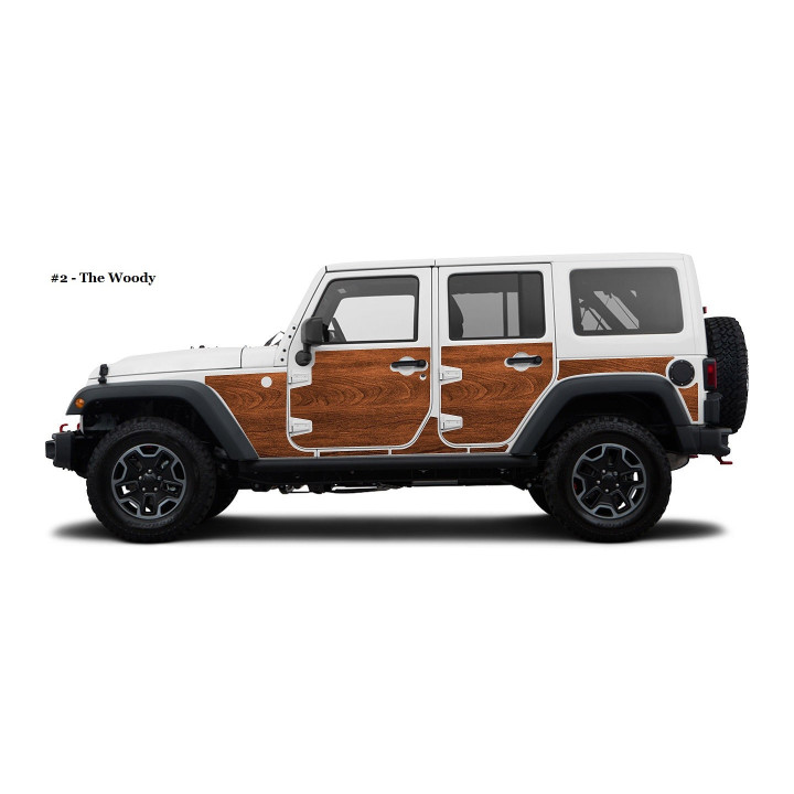 Magnet-Folie "Mek Magnet" mit verschiedenen Motiven Wrangler 4-Door