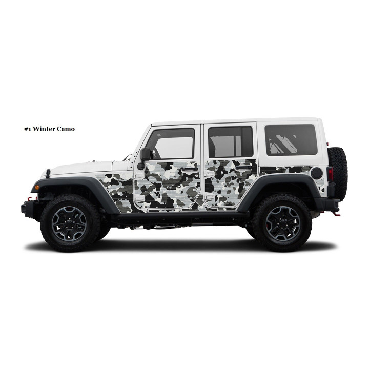 Magnet-Folie "Mek Magnet" mit verschiedenen Motiven Wrangler 4-Door