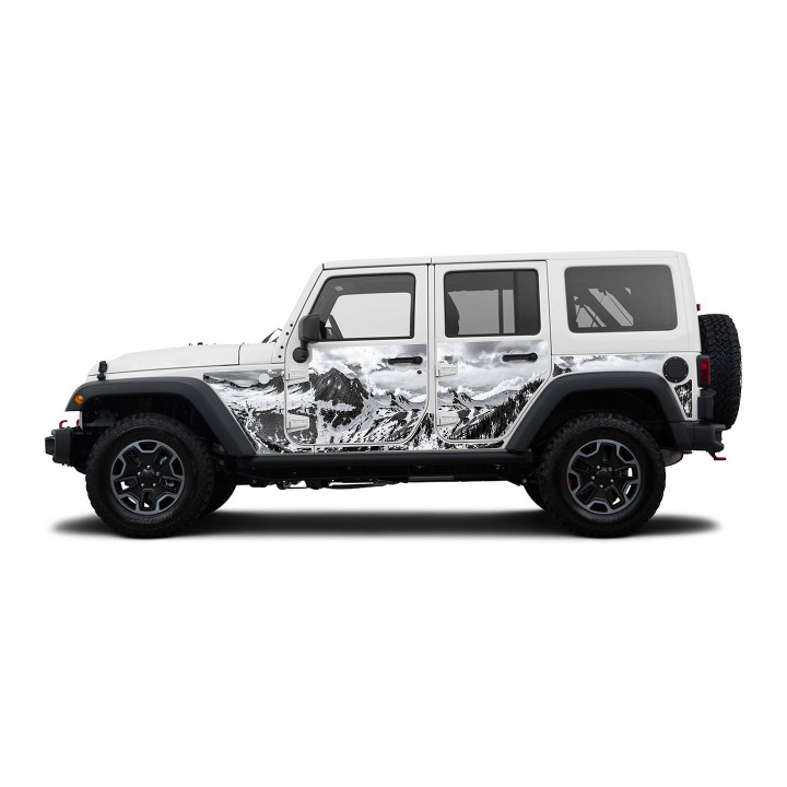 Magnet-Folie "Mek Magnet" mit verschiedenen Motiven Wrangler 4-Door