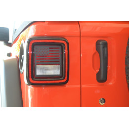 Taillight Cover "American-Flag" Jeep Tweaks
