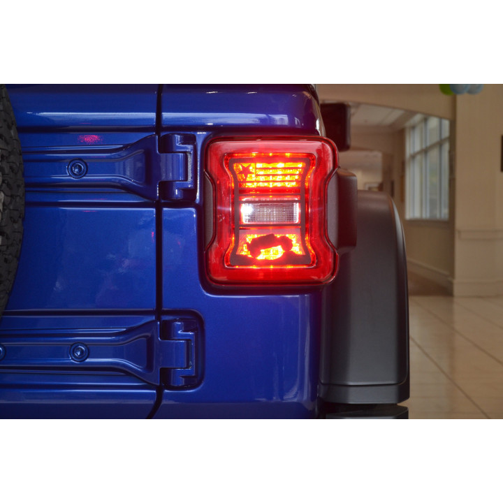 Taillight Cover "American-Flag & Terrain" Jeep Tweaks