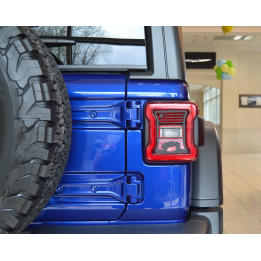 Taillight Cover "American-Flag & Terrain" Jeep Tweaks