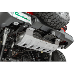 Muffler Aluminium Skidplate Quadratec Wrangler JL